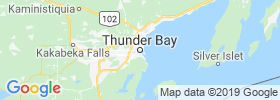 Thunder Bay map